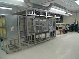 Laboratory testing system to measure silica 