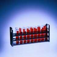 test tubes filled with blood