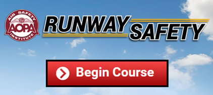 AOPA training courses cover the spectrum of aviation safety education, including runway safety.