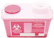 	Sharps container