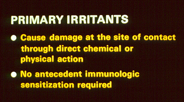	SLIDE 29 - Primary skin irritant