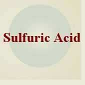 	Sulfuric Acid