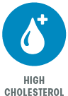 icon-blood drop with plus sign- high cholesterol