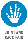 icon-skeletal hand-joint and back pain