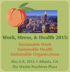 Work, Stress, Health 2015 conference information image