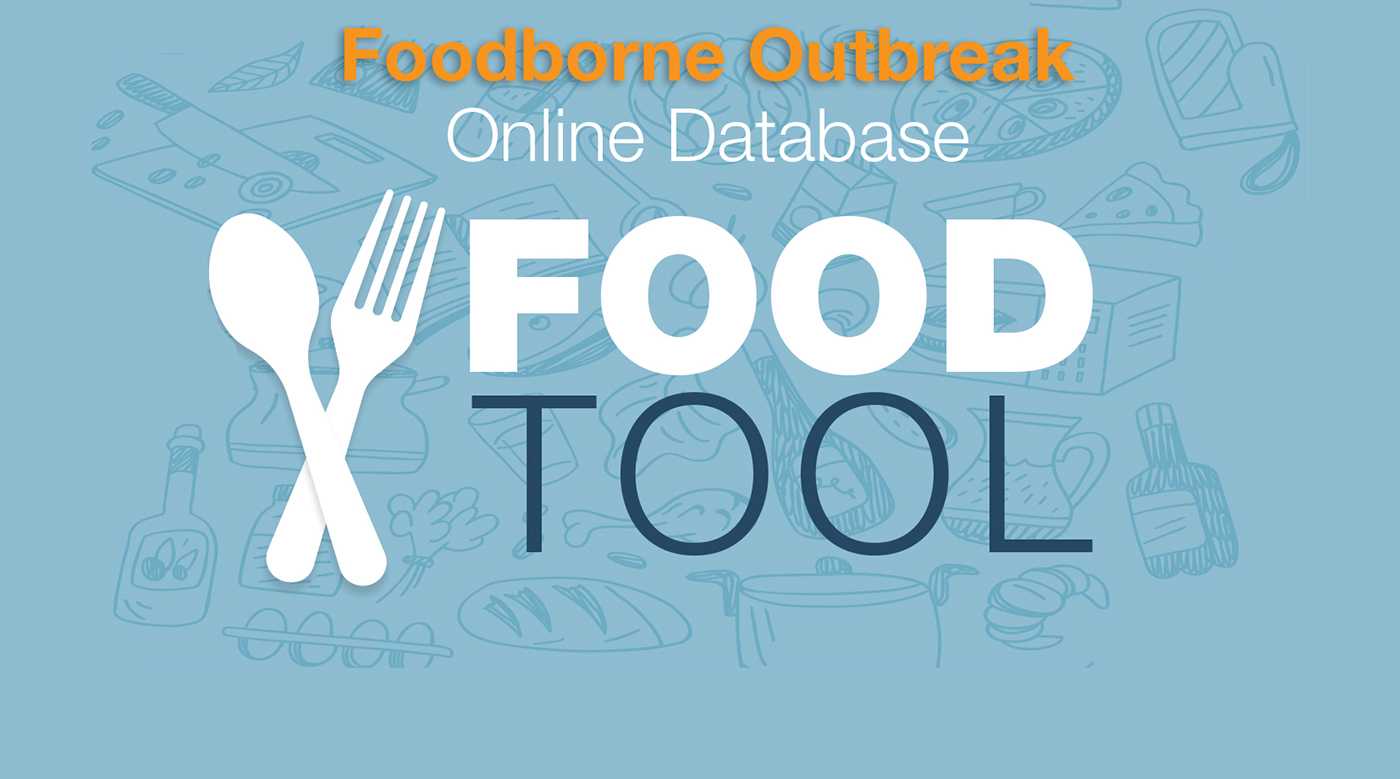 the Foodborne Outbreak Online Database (FOOD Tool) graphic