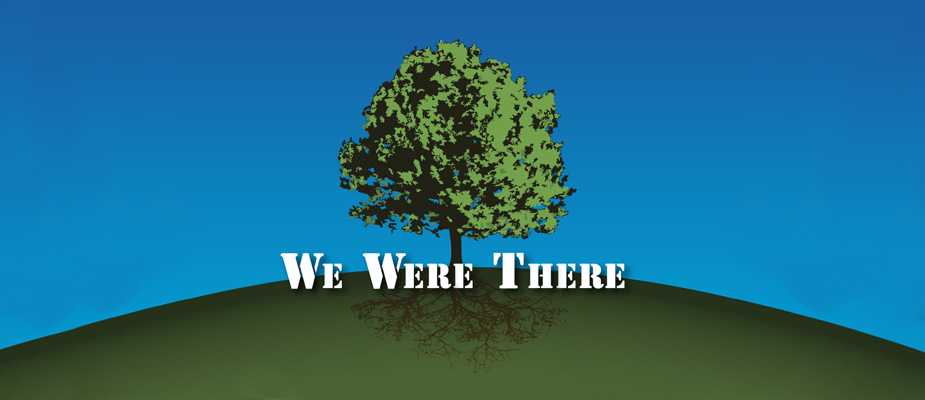Logo for We Were There lecture series.