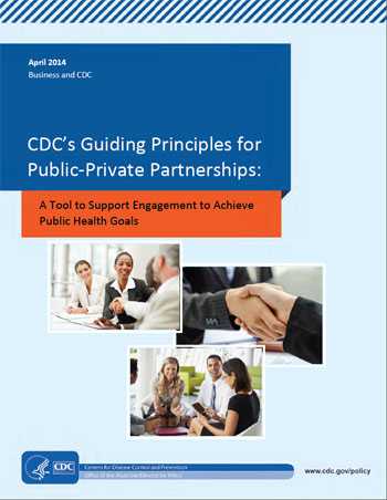 CDC’s Guiding Principles for Public-­Private Partnerships