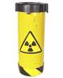 Picture of a radioactive canister
