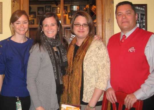 Cori Wigington & Victoria Harp from the CDC with Stephanie Brady and Jeff Flowers, TILC