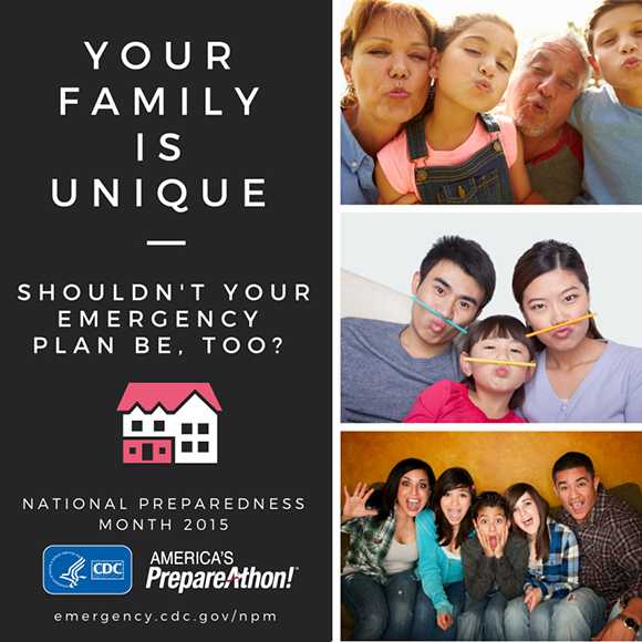 Your Family is Unique: Shouldn't Your Emergency Plan Be, Too?