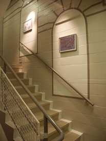 photo of stairwell after improvements