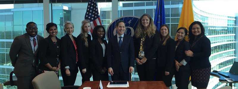 Fellows in the PMF Program at CDC attending a mentoring session with Dr. Tom Frieden, CDC Director. Atlanta, GA (2015)