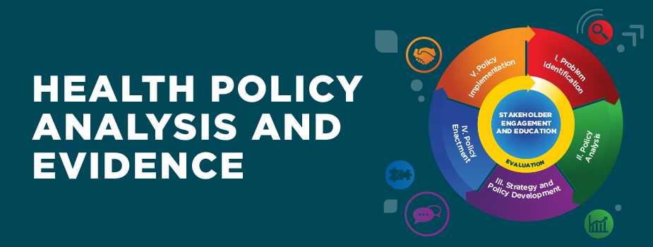 	Health Policy Analysis and Evidence Banner
