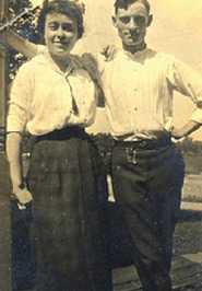 Bernice Geller Deady with her husband, Peter Raphael Deady