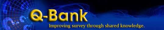 Banner, Q-Bank, Improving survey through shared knowledge