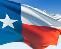 state flag of Texas
