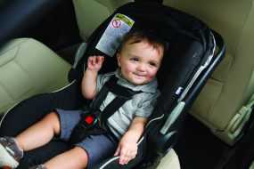 A toddler in a car seat: CDC’s National Center for Injury Prevention and Control