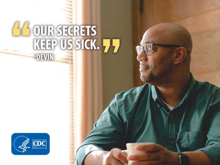 Our secrets keep us sick. -Devin