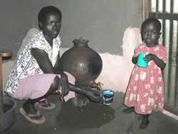 Household use of the Safe Water System