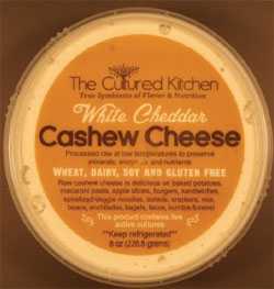 image of recalled raw cashew cheese