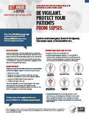 Stay Healthy. Prevent Infections and Sepsis. Fact Sheet 