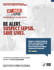Be Alert. Suspect Sepsis. Save Lives. 
