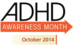 Logo: Octubre es el Mes de Concientización sobre el TDAH