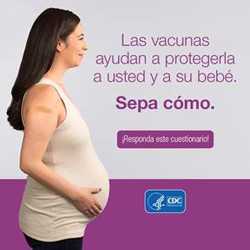 Cuestionario sobre vacunas para las mujeres embarazadas