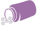 Icono de un frasco de medicamentos
