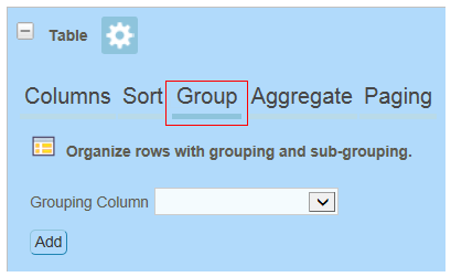 Grouping in Custom Reports
