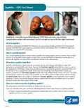 Syphilis Fact Sheet Print Version