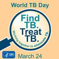 CDC World TB Day Web Graphic Orange Background 