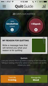QuitGuide mobile screenshot