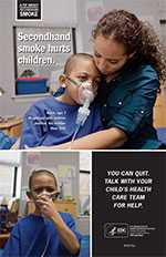 Poster: Secondhand Smoke Hurts Children