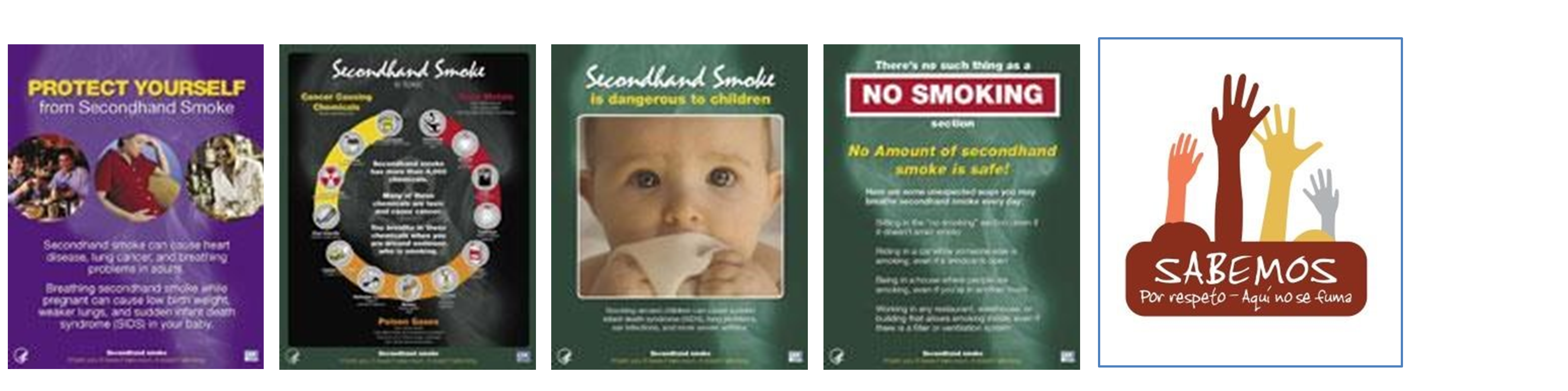 CDC Secondhand Smoke Posters