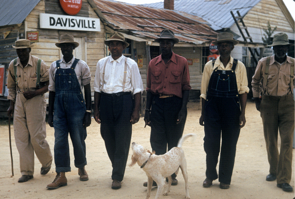 Group of men from the Tuskegee study