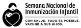 Black and white Spanish - National Infant Immunization Week