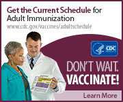 Adult vaccine schedule.