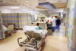 Hospital emergency room