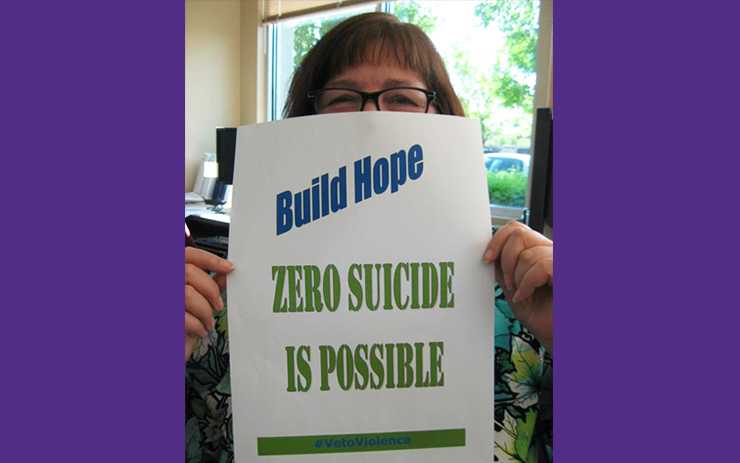 Entry5: "Build hope. Zero suicide is possible."