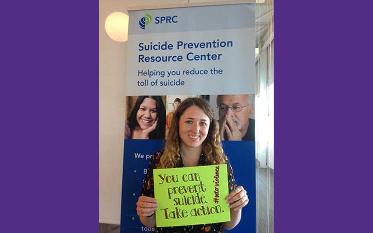 Entry 9: "You can prevent suicide. Take action."