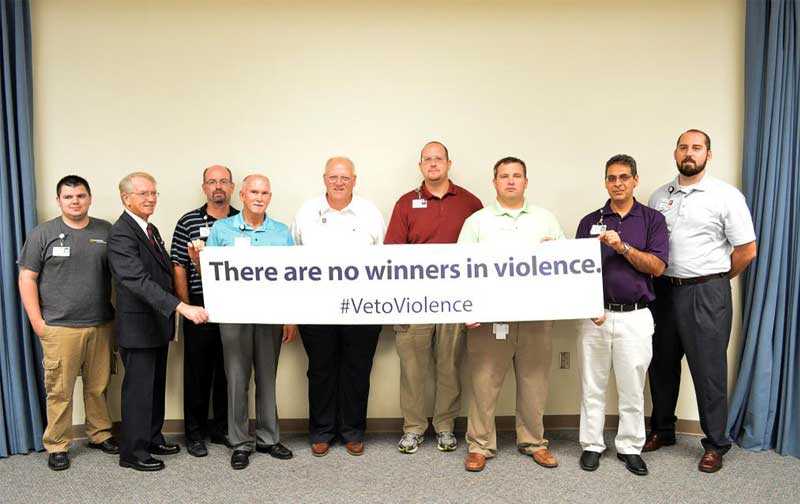 There are no winners in violence.