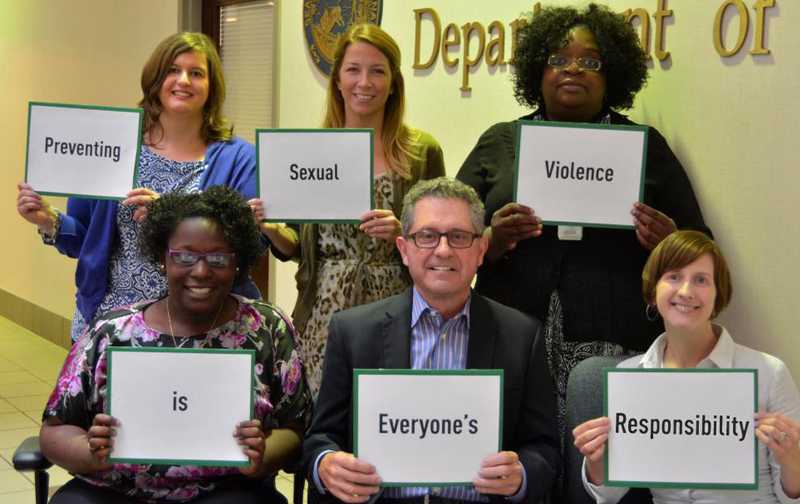 Preventing sexual violence is everyone's responsibility.