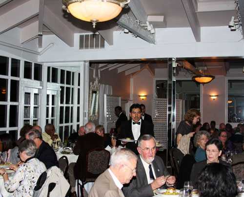 Dining hall at the 2011 Annual Banquet
