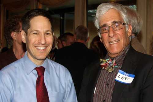 Honorary PHA-Elect, Dr. Lee Reichman with CDC Director, Dr. Thomas Frieden