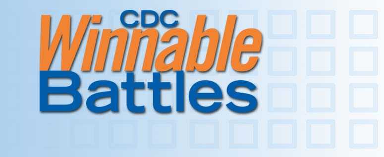 CDC Winnable Battles