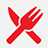 Icon: Knife and fork