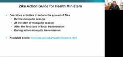 Vista en miniatura del Seminario virtual de los Ministros de salud