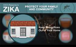 Captura de pantalla del video Mantener a los mosquitos fuera del hogar: prevención del zika para Puerto Rico